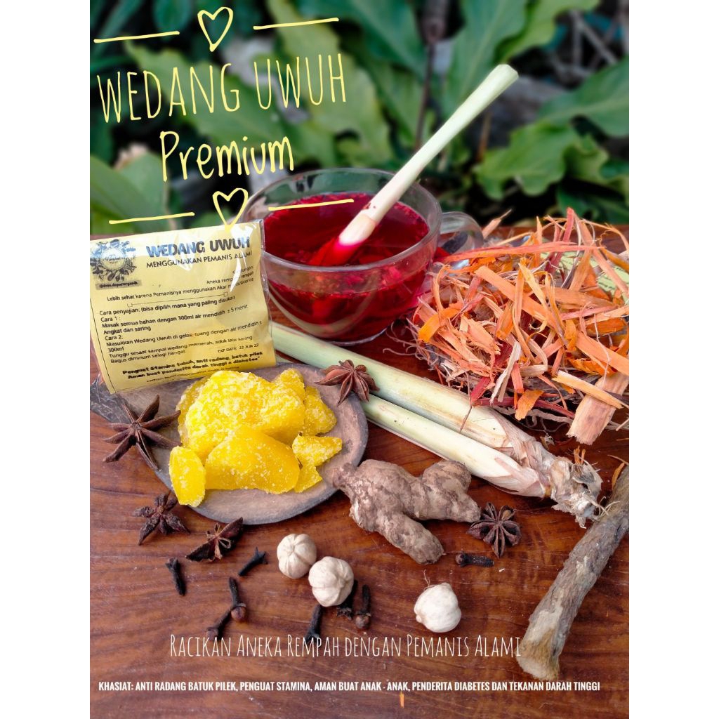 

Wedang Uwuh Premium Lengkap Dengan Gula Batu