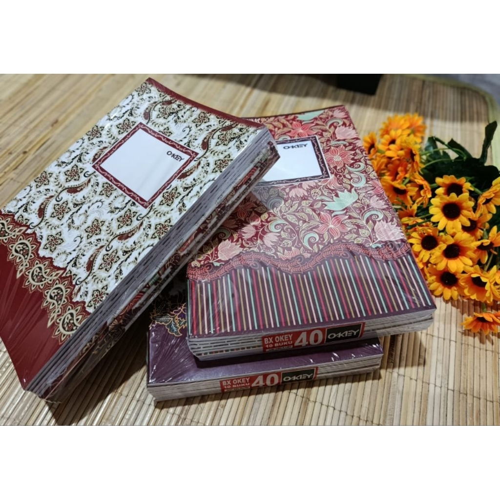 

Buku Boxy okey 40 motif batik
