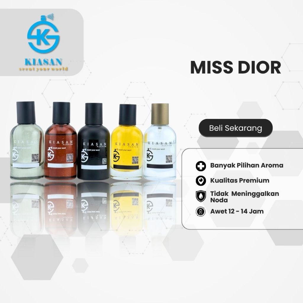 Kiasan Parfum Wanita | Inspired by Miss Dior Women - Parfum Inspired Premium