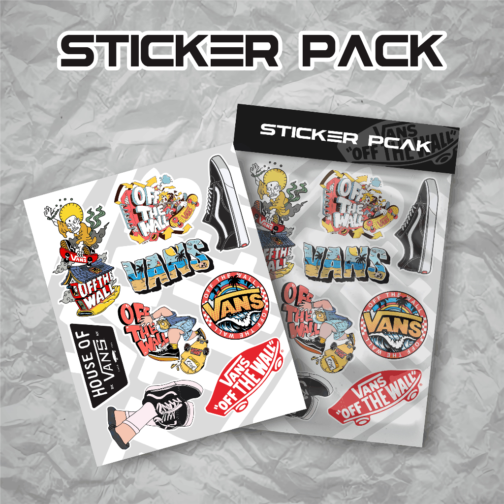 

STICKER VANS - STIKER AESTHETIC - STIKER "VANS" / STIKER HELM / STIKER LOCAL BRAND / STIKER AESTETHIC / ANTI AIR / STICKER BIJIAN / STICKER ECERAN /