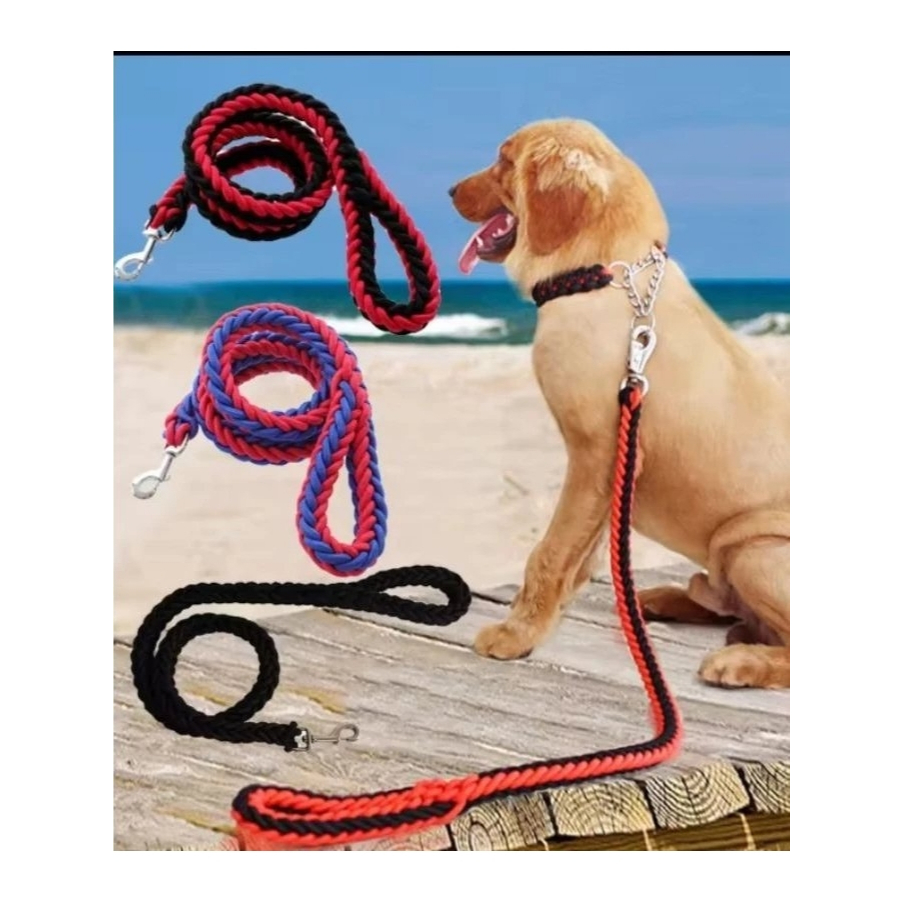 Tali Anjing Nilon Harness Kuat Tebal / Tali Tuntun Anjing