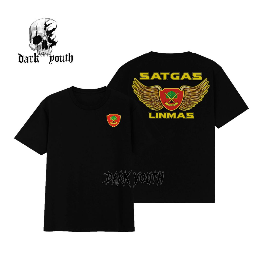 Kaos Linmas / Satgas Linmas / Tangan pendek / Tangan Panjang / Katun Combet