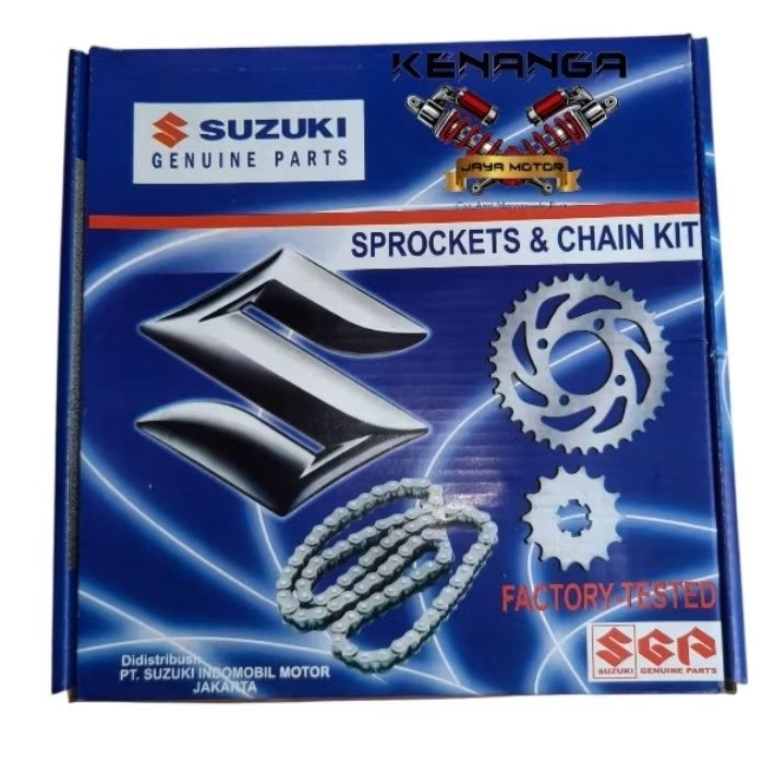 Gear Set Suzuki Smash 110, Smash New, Smash TitanShogun 110, Shogun 125