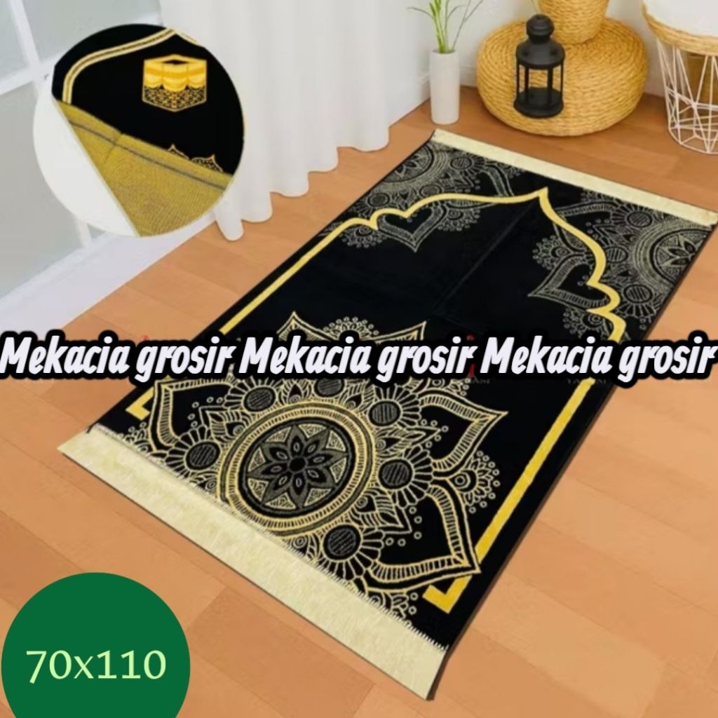 Sajadah Kiswah Floral Turkiye 70x110