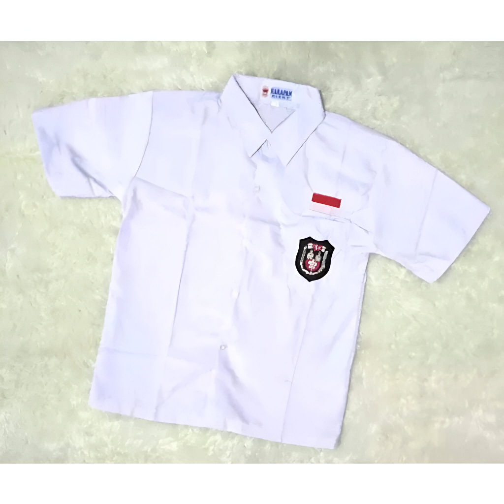 Baju Seragam SD Lengan Pendek Putih – Kemeja Anak Sekolah Dasar