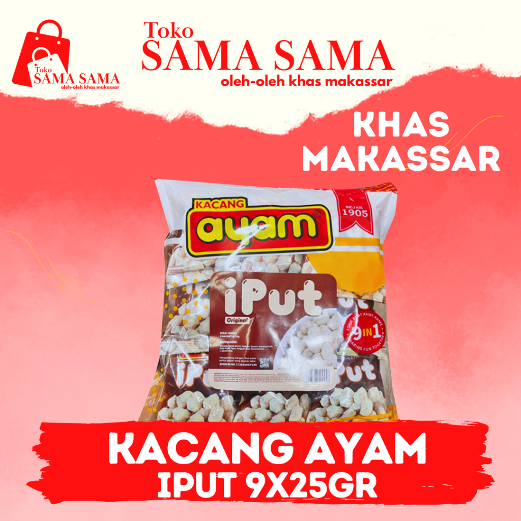 

Kacang Ayam IPUT Ori 9X25G