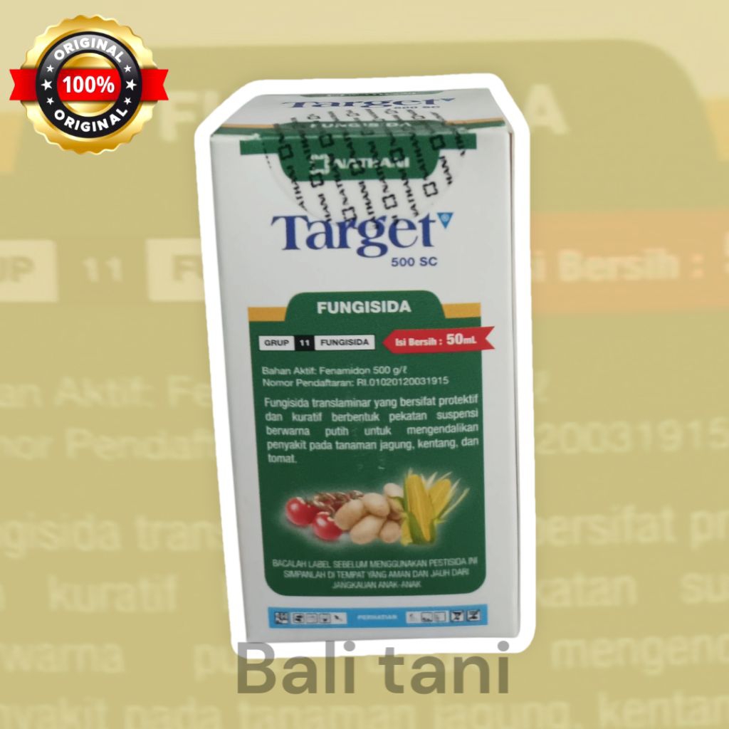 Target ® 500 SC [50ML] fungisida - efektif untuk bulai pada jagung, tetapi juga dapat mengatasi peny