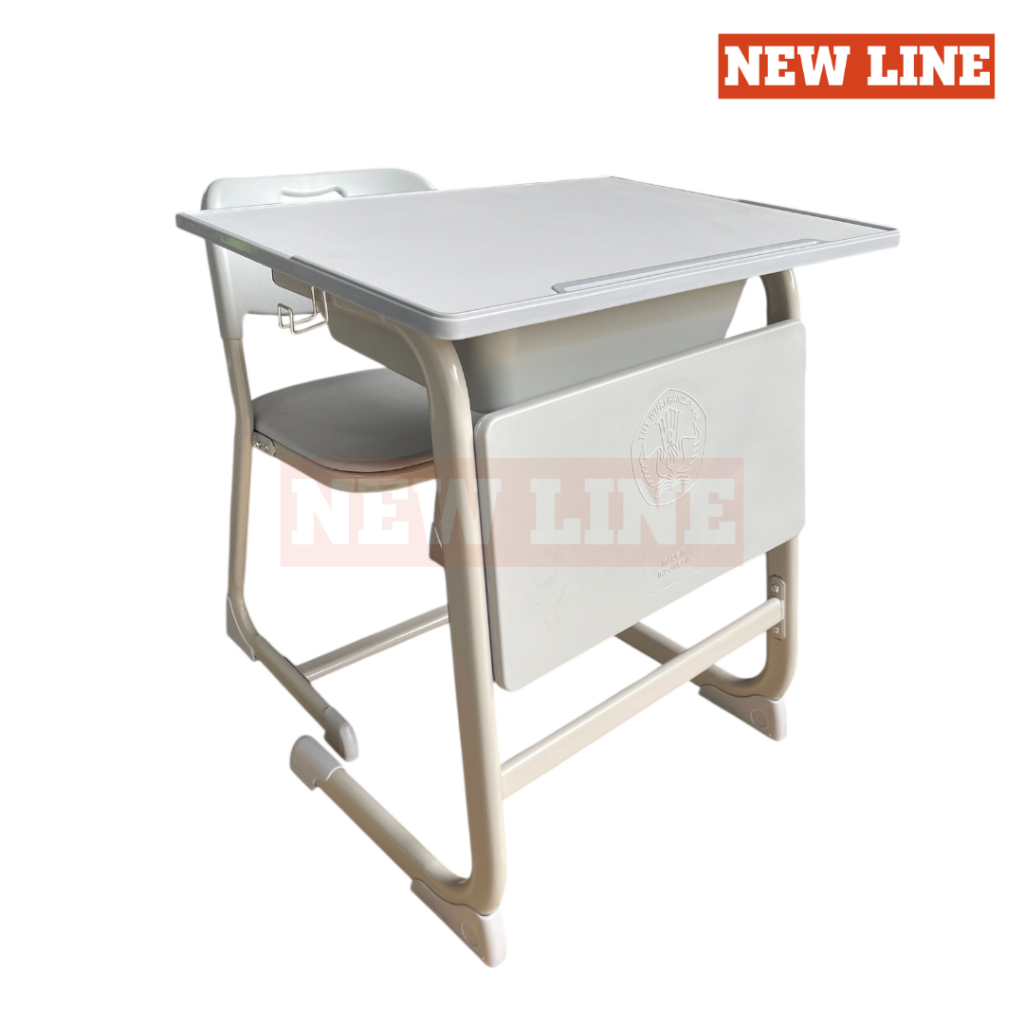 New Line - Meja Siswa SMA / Meja Siswa SMA / Bangku Sekolah Satu Set / Meja Kursi Sekolah / Meja Kur
