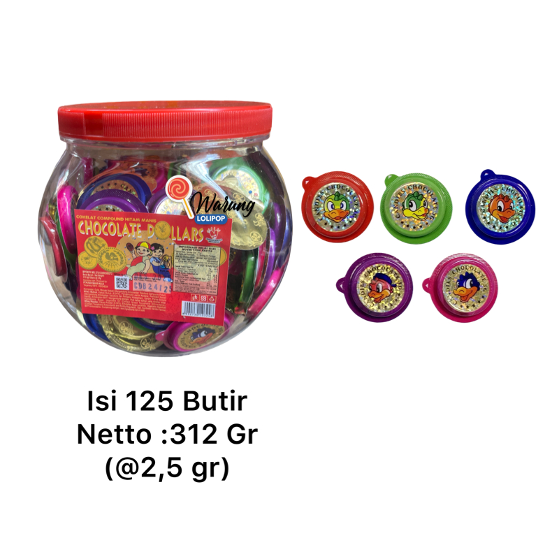 

Pusan Coklat Blister 125 Buah – Rasa Susu, Cocok untuk Camilan & Hampers