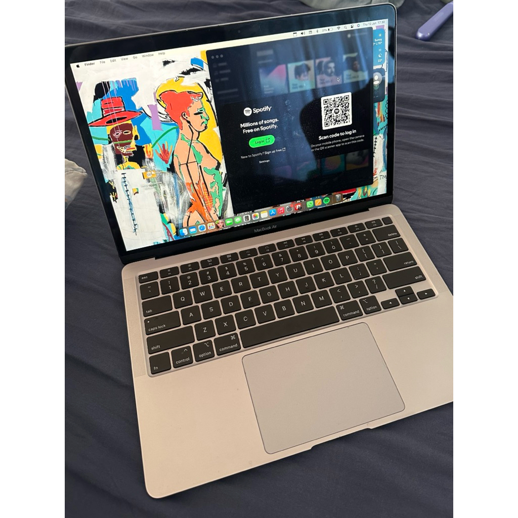 Macbook Air 2020 256gb i3 core second