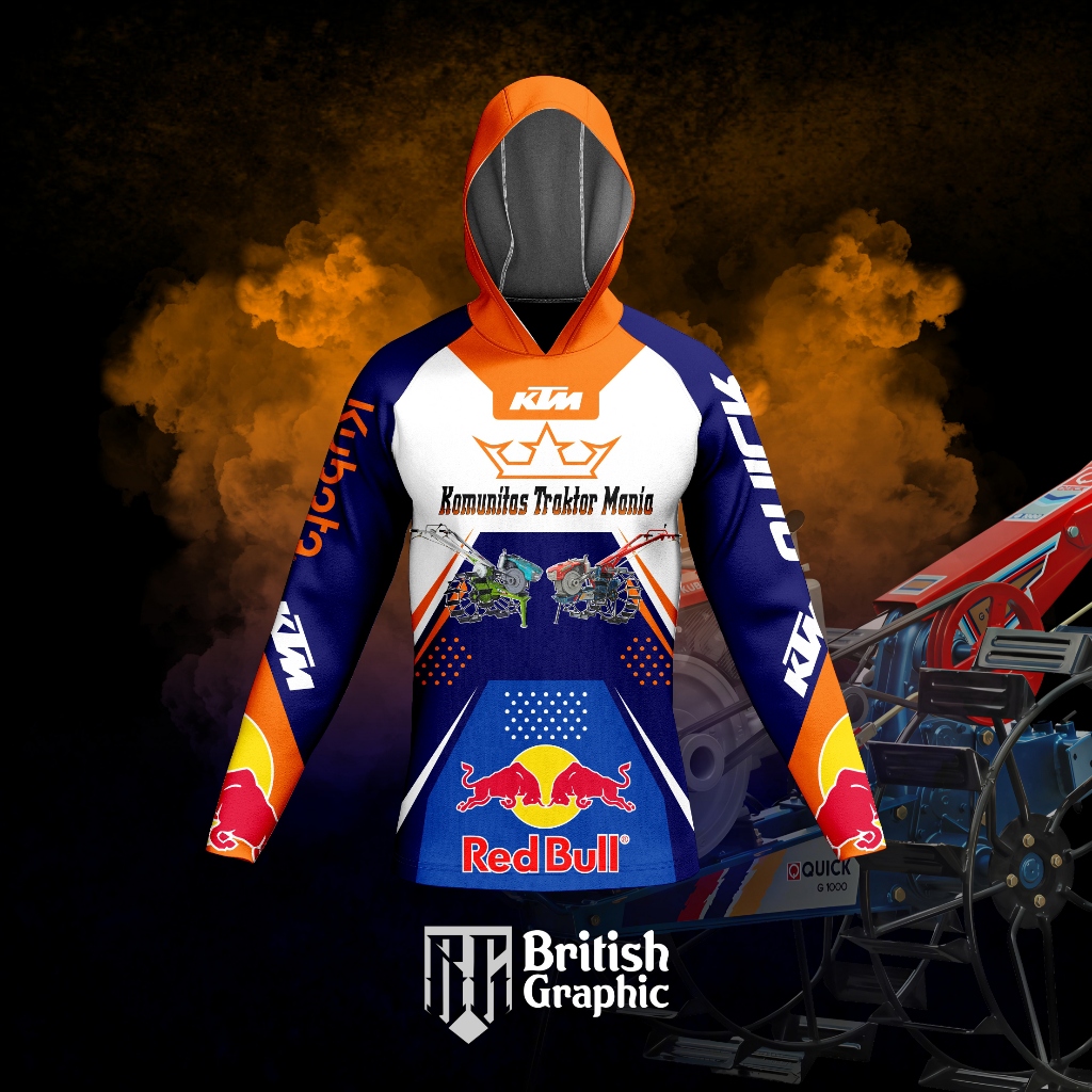 Jersey Traktor KTM • Jersey Traktor Mania • Kaos Petani Basahan • Jersey Petani Driver Traktor