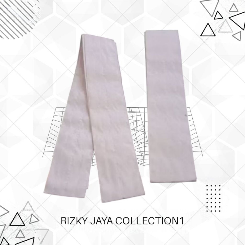 Sabuk Pencak silat/Sabuk Beladiri Putih Polos