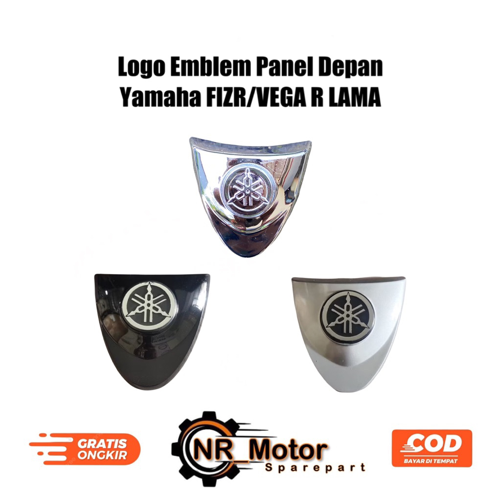 Emblem Logo Panel Depan Yamaha Fiz R Vega R Lama