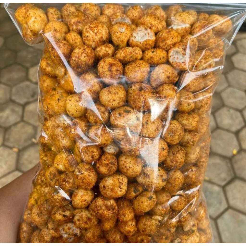 

kerupuk bakso ikan tengiri pedas 500 gram