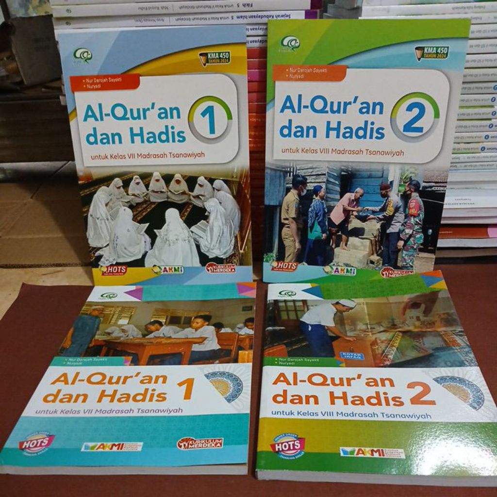 Al Quran Hadis MTs Kelas 7,8,9 Aqila Kurikulum Merdeka