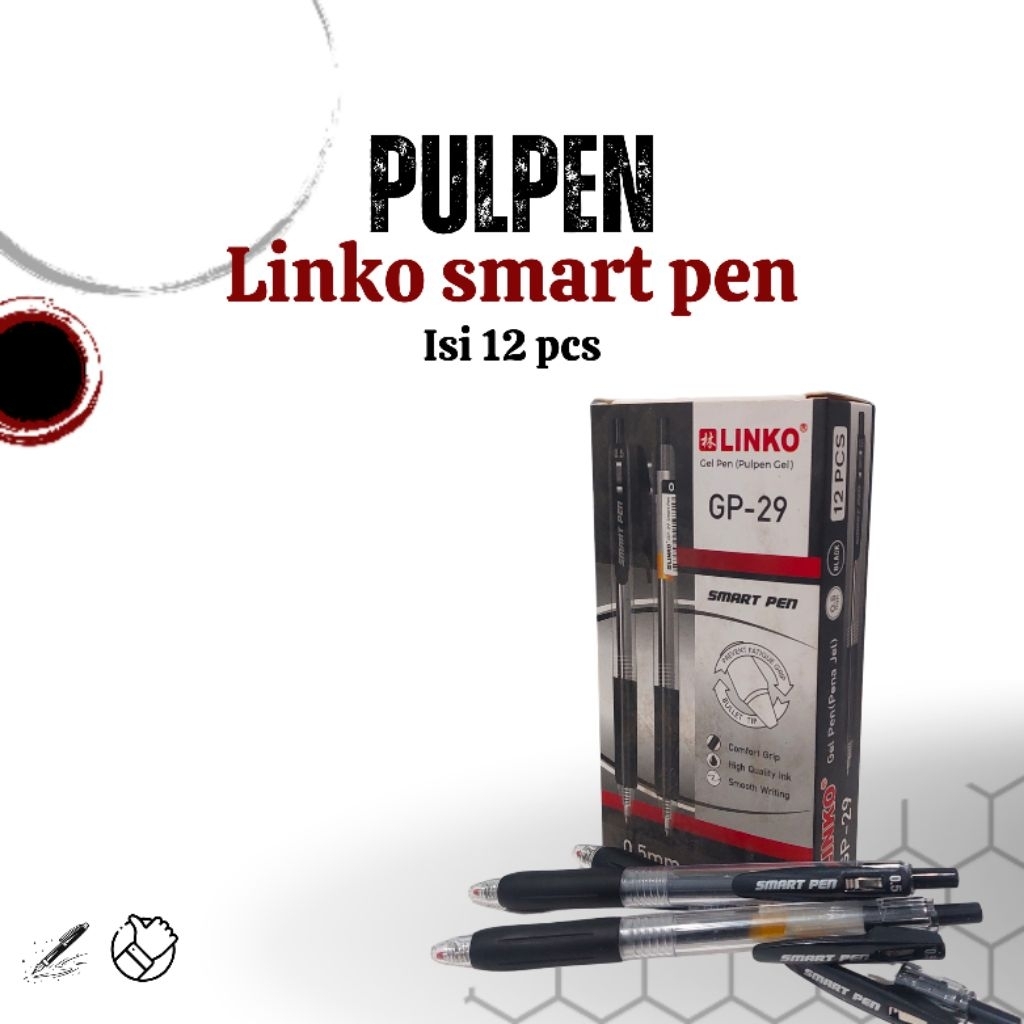 

(1 pack=12 pcs) Pulpen mekanik Linko - smart pen linko - mechanical pen