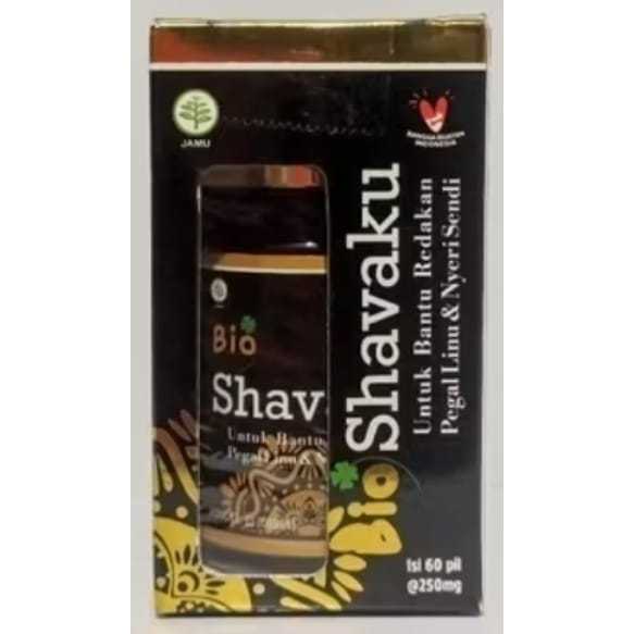 1 botol isi 30 butir Bio shafaku BioShavaku atasi nyeri sendi dan asam urat