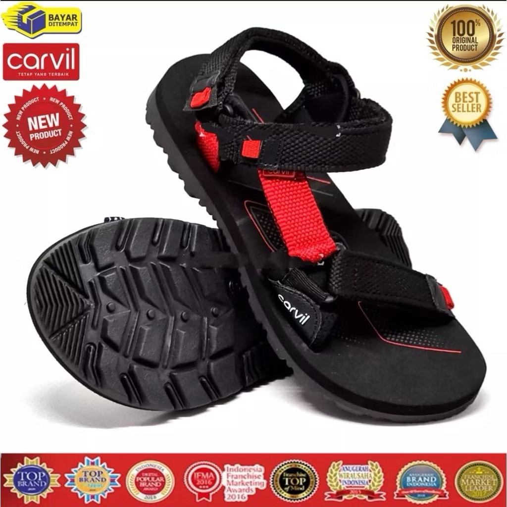 CARVIL MALADEWA Sandal Pria Gunung Pria Dewasa Maxima Remaja Travel Fashion
