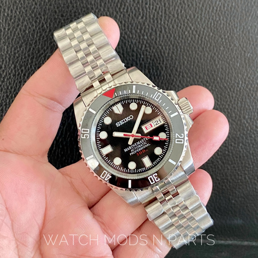 WMNP Seiko Mod Marine Master movement Seiko nh36a 40mm