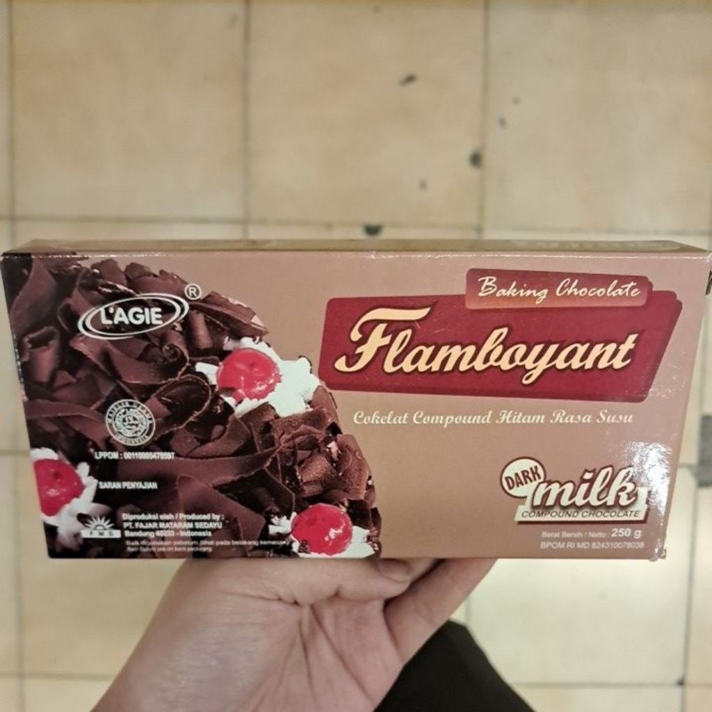

Lagie Flamboyan Dark Chocolate 250gr
