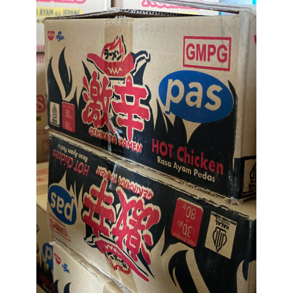 

Nissin Gekikara Ramen Pas Hot Chicken 80gr - 1 Karton (30 pcs)