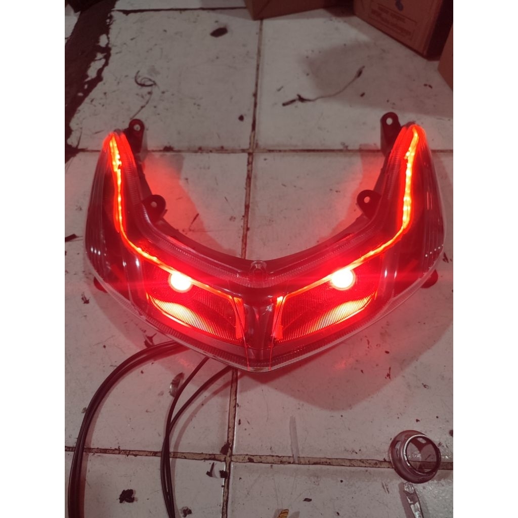 lampu alis mio smile  lampu sen Mio alis running mata elang