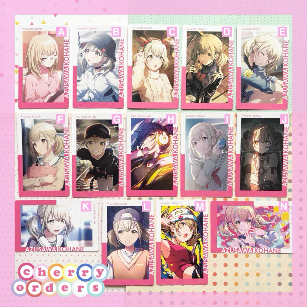 Project SEKAI ePick Card Vivid BAD SQUAD Kohane