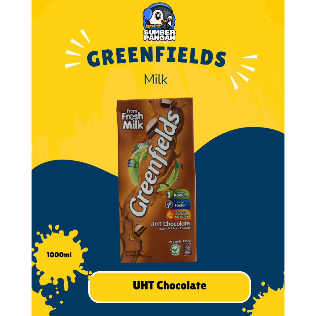 

Greenfields Susu UHT 1000ml/1Liter