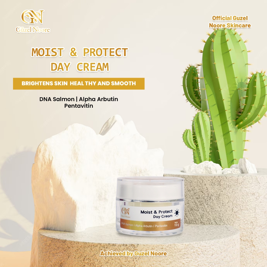 Guzel Noore – Moist & Protect Day Cream Melindungi Kulit Dari Sinar UV