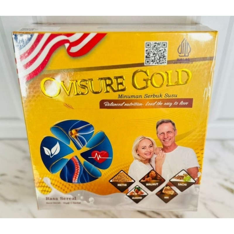 

Ovisure Gold Original USA Susu Sachet Kesehatan Tulang & Sendi Ovisure Gold Pencegahan Osteoporosis