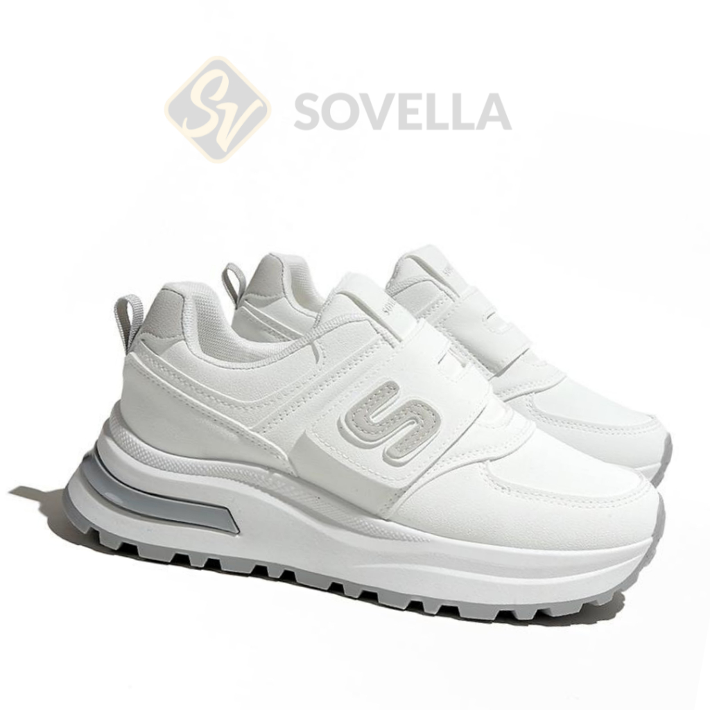 SOVELLA Serena Sepatu Sneakers Wanita Putih Kekinian