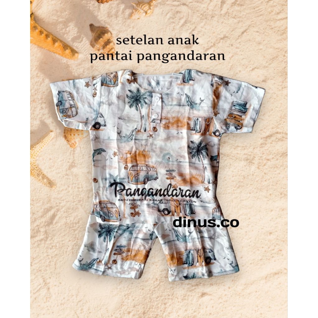 Setelan Anak Pantai Pangandaran Murah Baju Anak Murah Pantai Pangandaran Baju anak cwo baju anak cwe