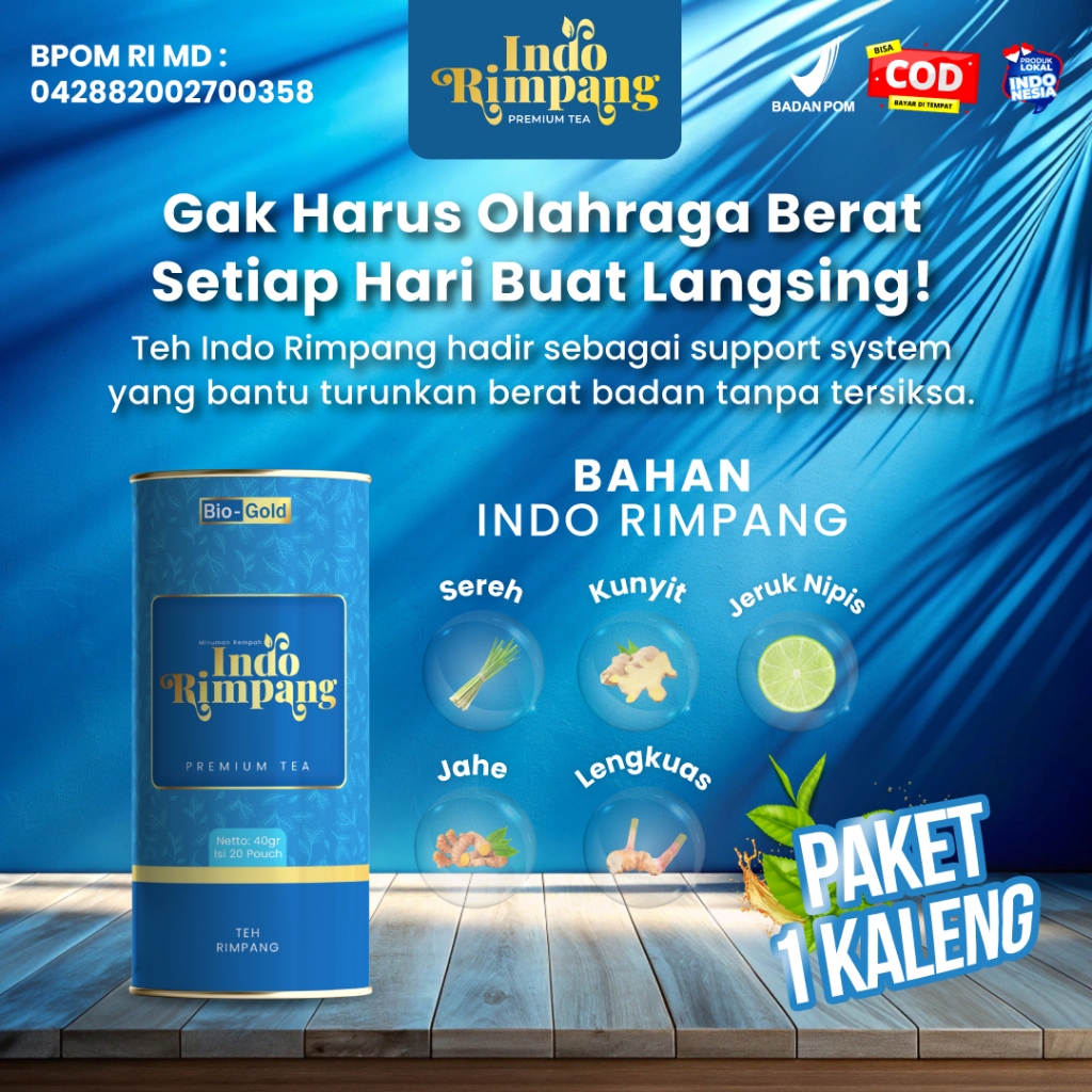 

Teh Indo Rimpang - Rahasia Detox Alami Membantu Menurunkan Berat Badan Dengan Rempah-Rempah - Teh Rimpang Ala JSR - Teh Detox