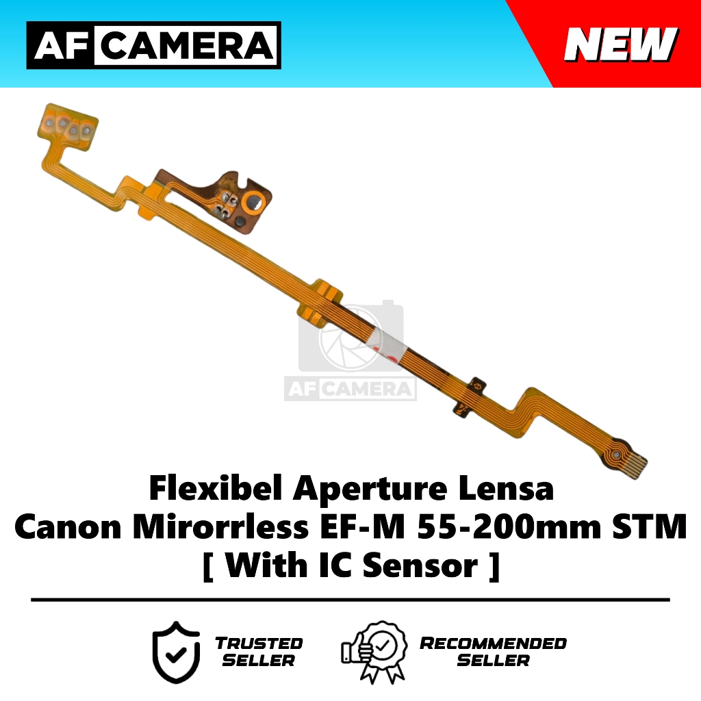 Flex Kabel Fokus Aperture Lensa Canon EF-M 55-200mm STM Flexibel 55 200mm