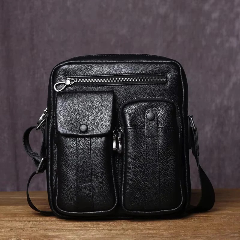 Tas selempang pria - Tas selempang pria kulit sapi garut