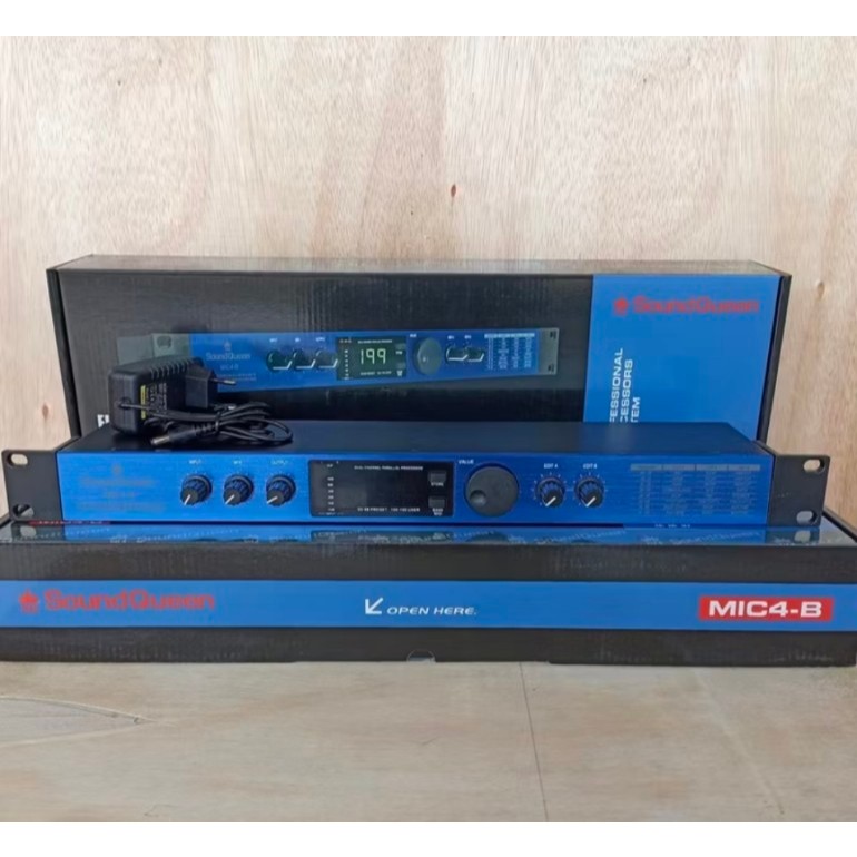 EFEK VOKAL SOUNDQUEEN MIC4-B EFFECT MIC4-H / efek ALESIS MICROVERB4 / EFFEC ALESIS MICROVERB 4 ORIGI