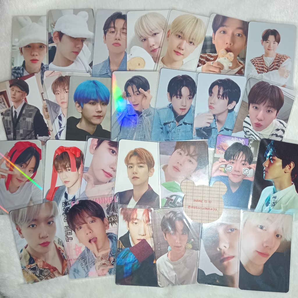 [READY STOCK - OFFICIAL] : PC Baekhyun (non album teolaegi mirror tok Lonsdaleite [dot] in Cinema Si