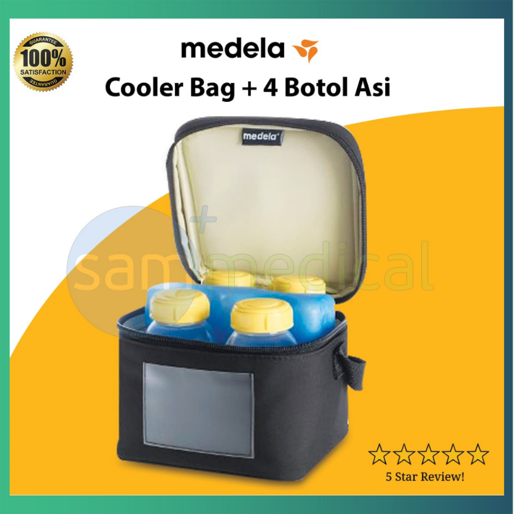 Medela Cooler Bag / Tas kecil Pendingin Asi / Cooler Bag Asi Free Botol Asi / Tas Botol Susu / Tas P