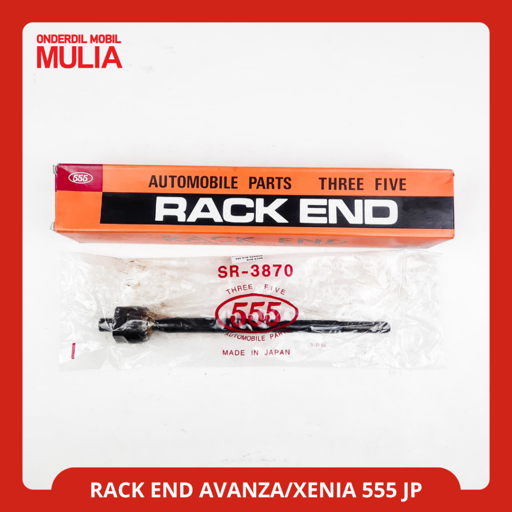 Long Tie Rod / Rack End Avanza 1.3 / 1.5 / Xenia 1.3 tahun 04 - 10 555 japan SR-3870