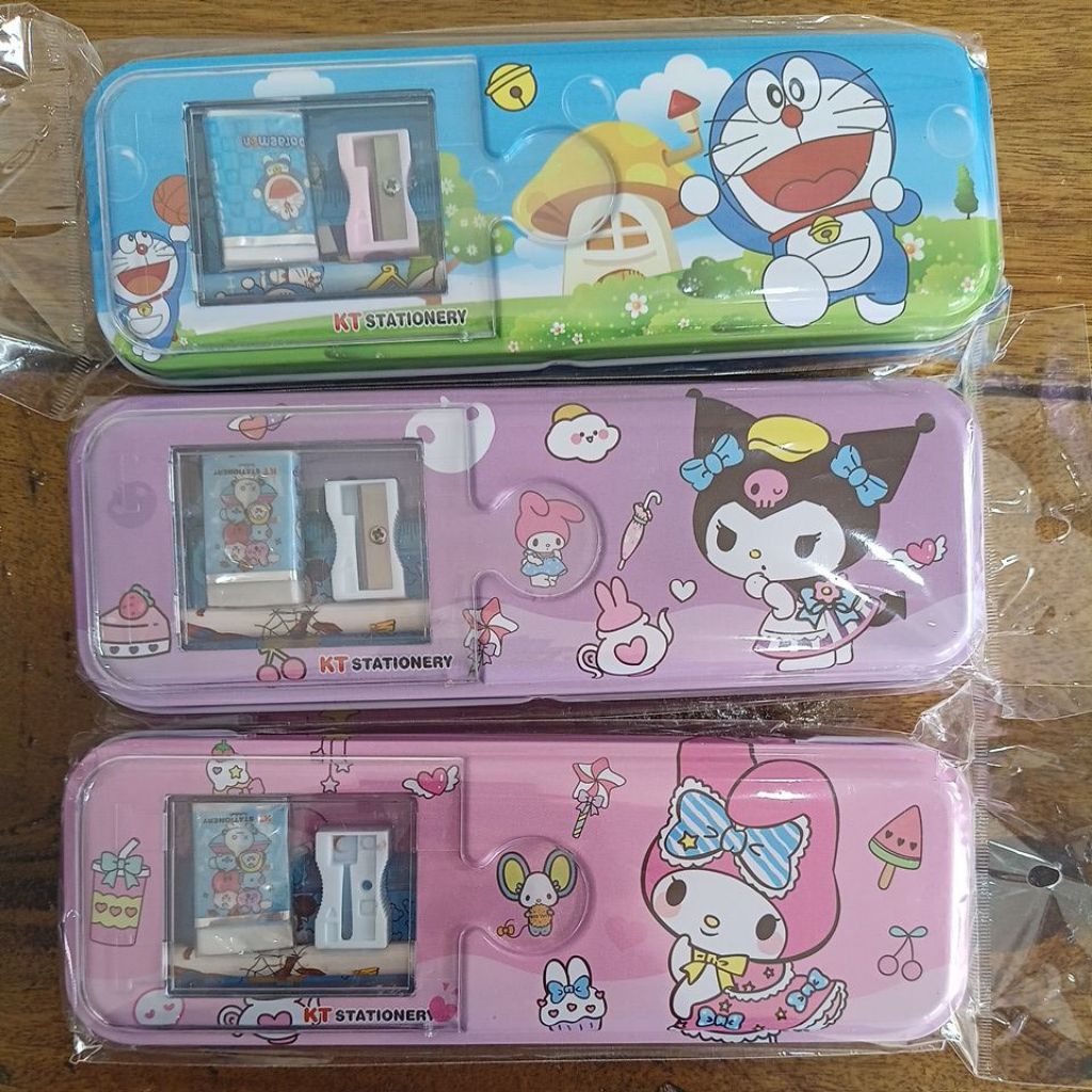 

KOTAK PENSIL KALENG 2 TINGKAT/PENSIL SET