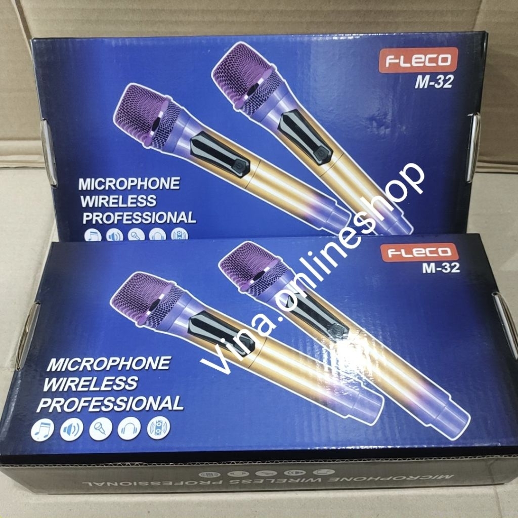 fleco M-32 Mikrofon Nirkabel