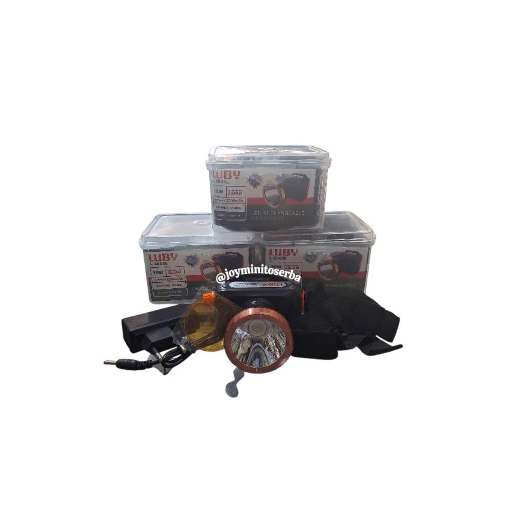 SENTER KEPALA LUBY 10W DIMMER 2883