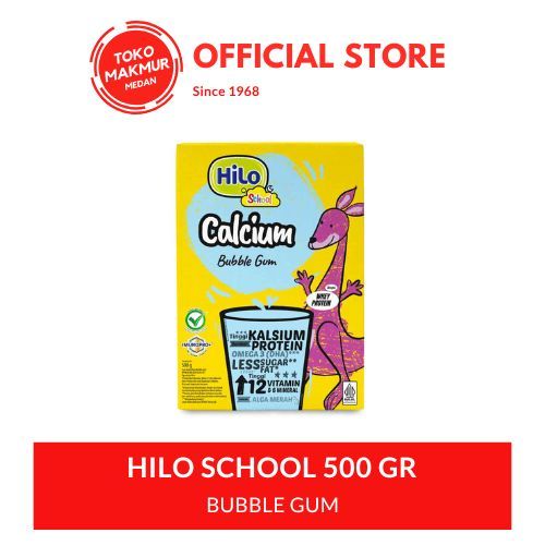 

HILO SCHOOL BUBBLE GUM 500GR