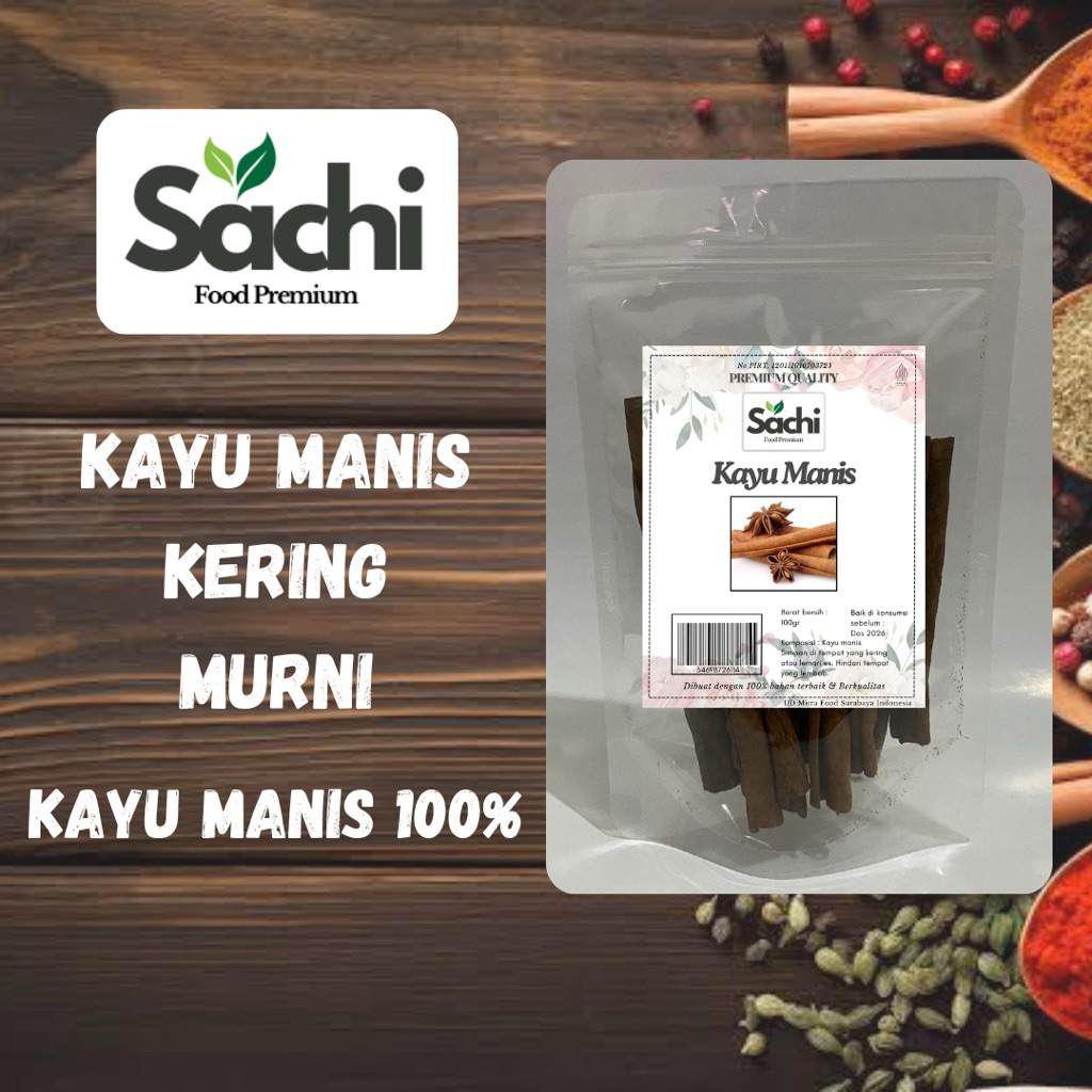 

kayu manis kering asli higienis bersih foodgrade cinnamon 100gr