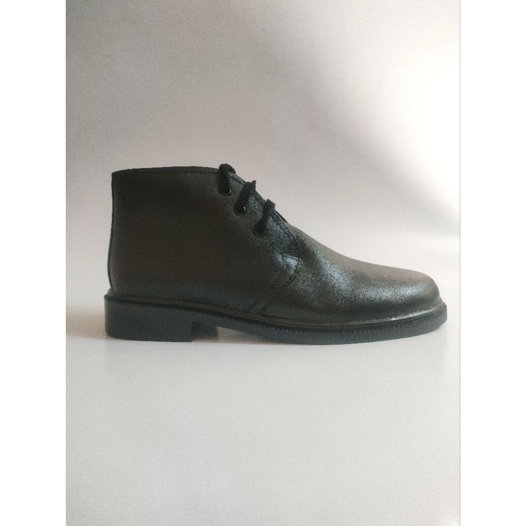 sepatu sekolah pdh kulit asli