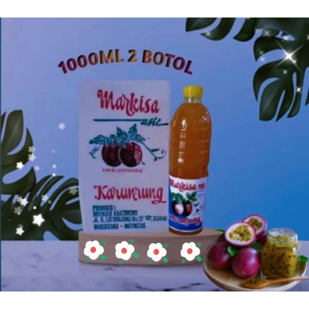 

Sirup Markisa Karunrung Asli 1000 Ml @ 2botol