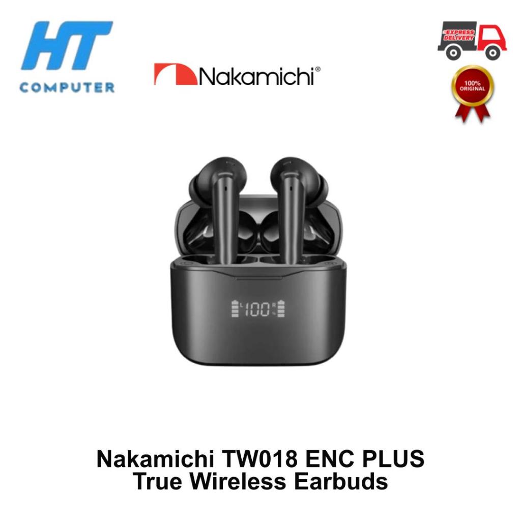 Nakamichi TW018ENC PLUS True Wireless Earbuds Bluetooth Earphone black