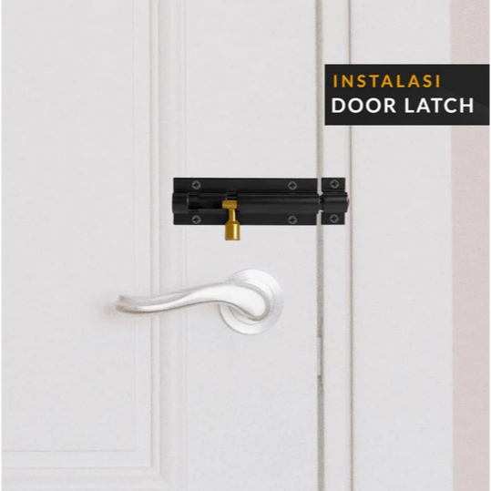 Kunci Grendel Slot Kuncian Pintu Gudang Kamar Tidur Jendela Rumah Serbaguna