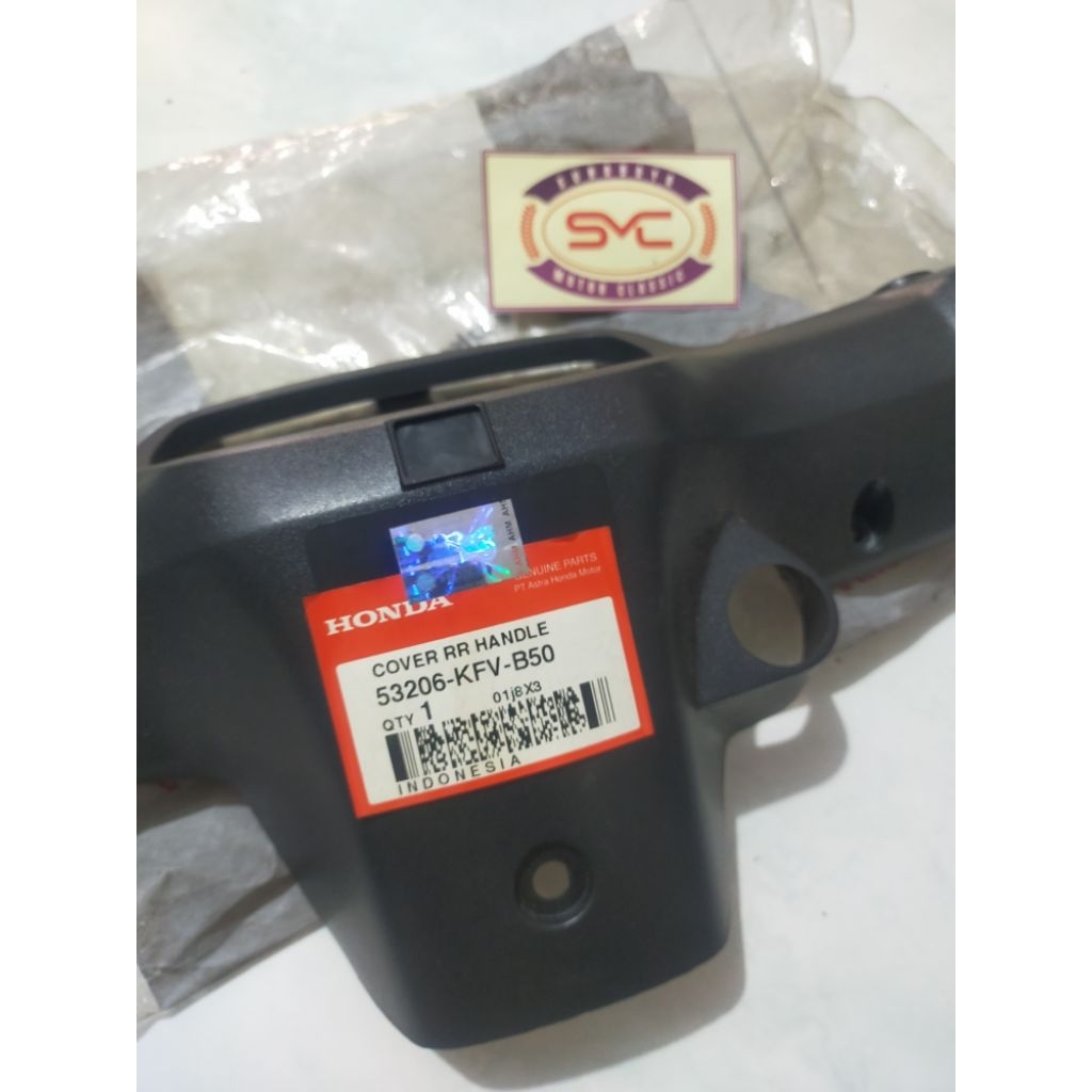cover batok depan. bagian belakang Honda legenda 2 original ahm 53206-KFV-B50