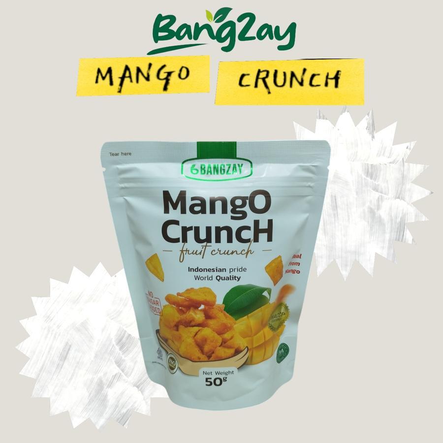 

Keripik Buah Mangga Tanpa Pemanis Buatan Cemilan Sehat 50g - Bangzay Manggo Crunch 50g